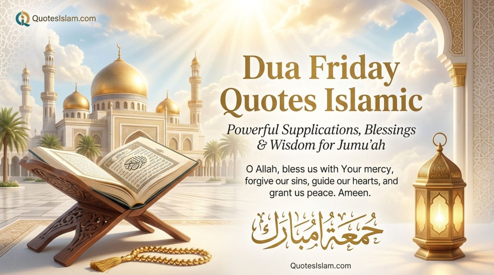 Dua Friday Quotes Islamic