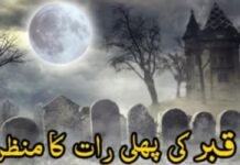 قبر کی پہلی رات قبر کی پہلی رات