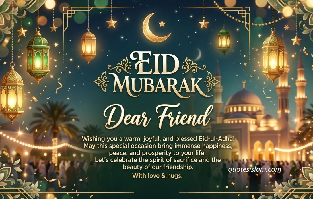 Eid ul Adha Wishes for Friends