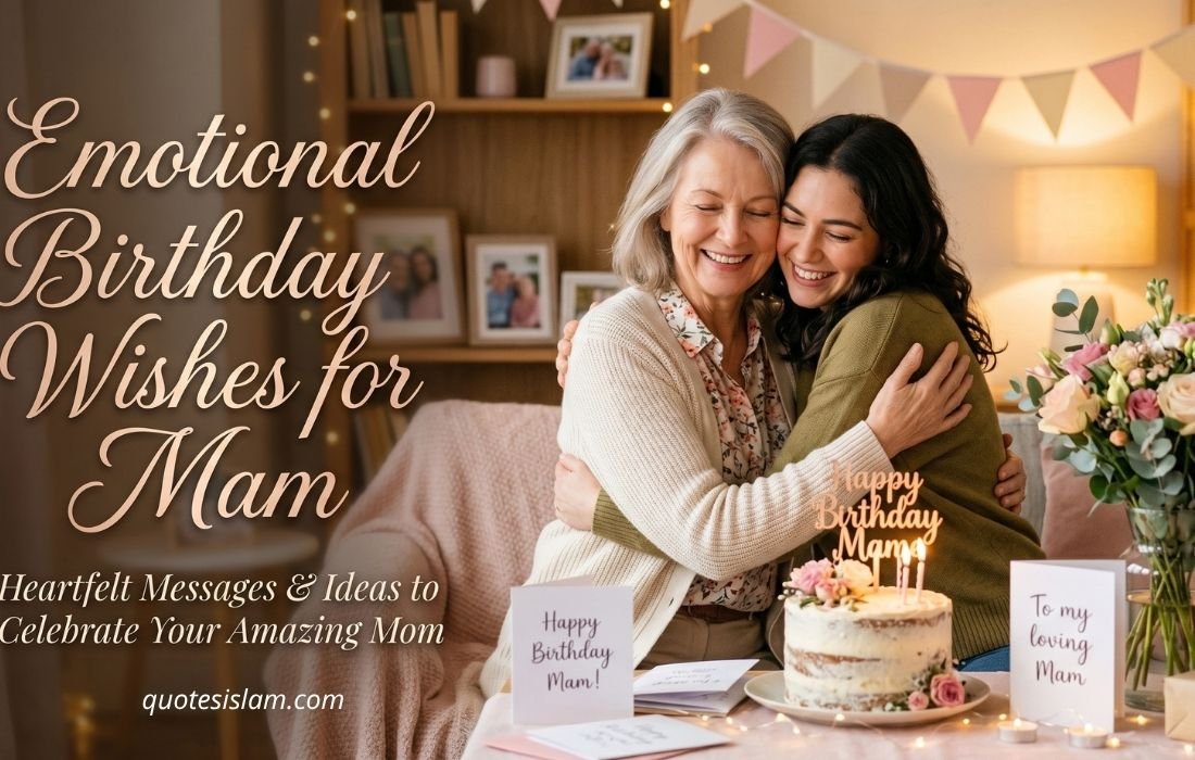 Emotional Birthday Wishes for Mam