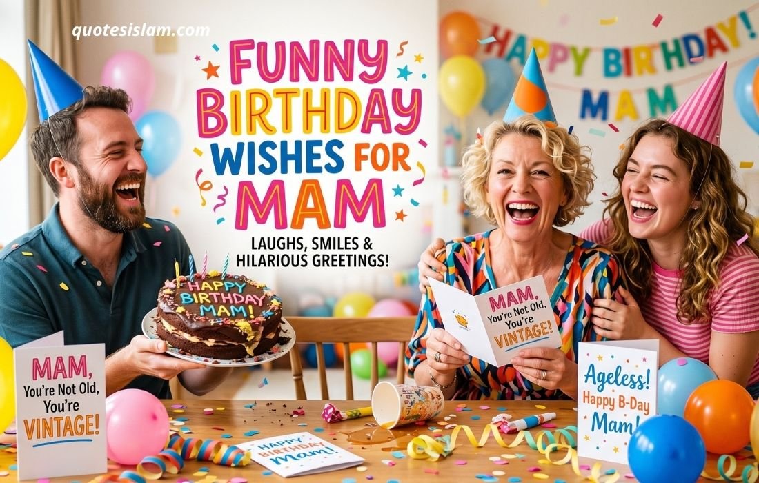 Funny Birthday Wishes for Mam