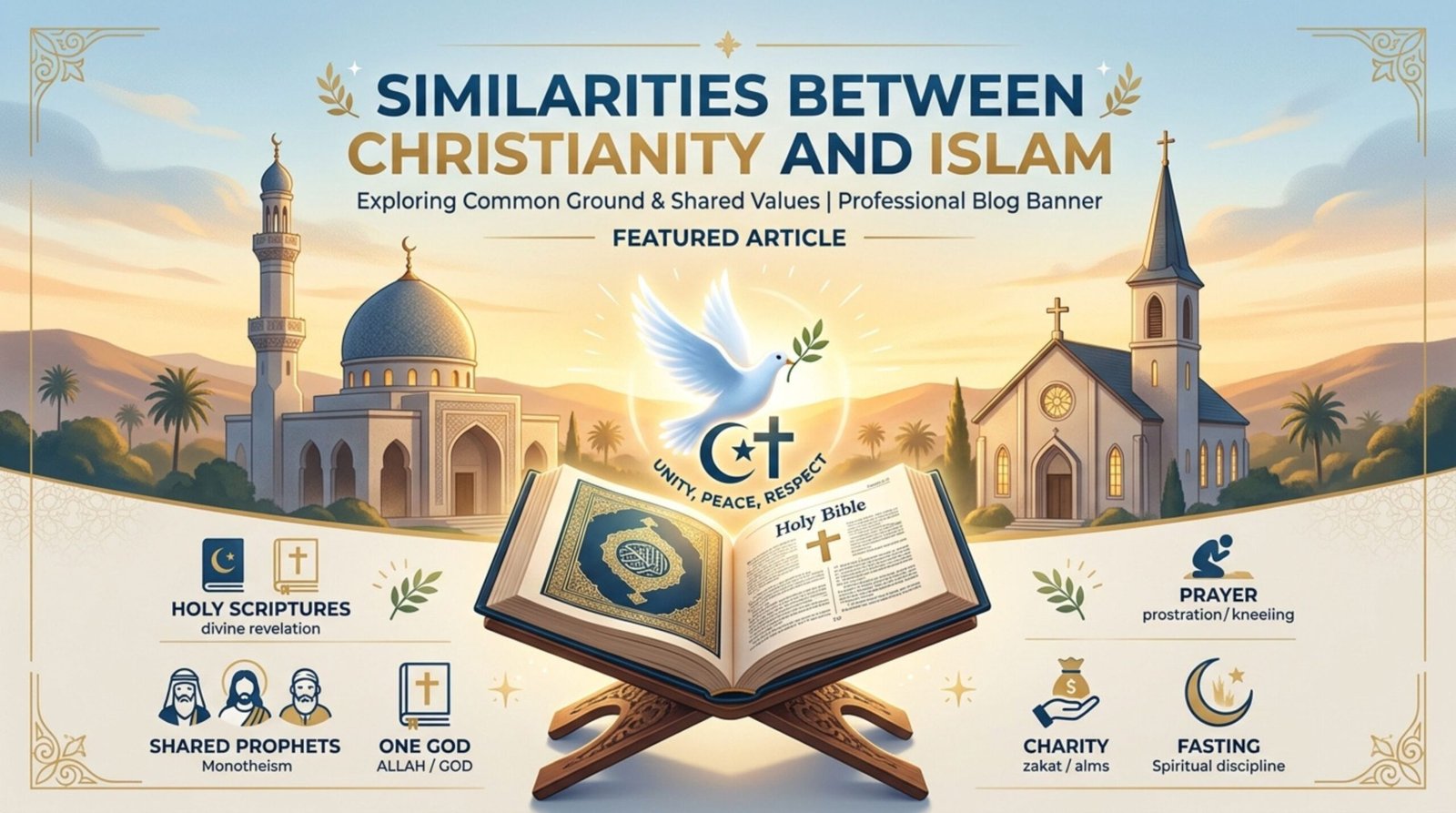similarities between christianity and islam