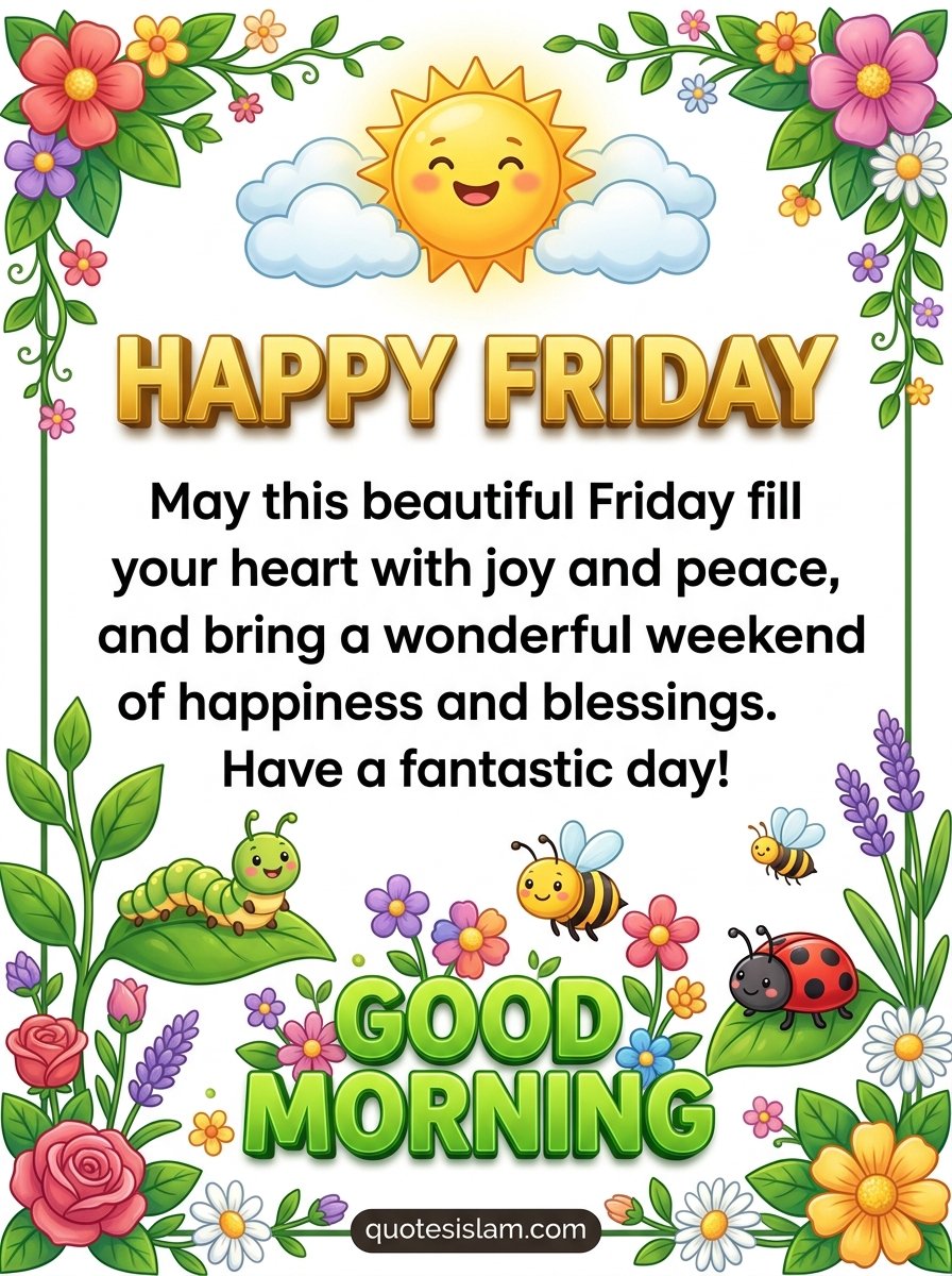 Friday Blessings Greeting Card