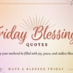 Friday Blessing Quotes