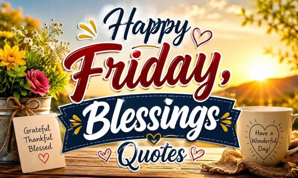 Happy Friday Blessings Quotes